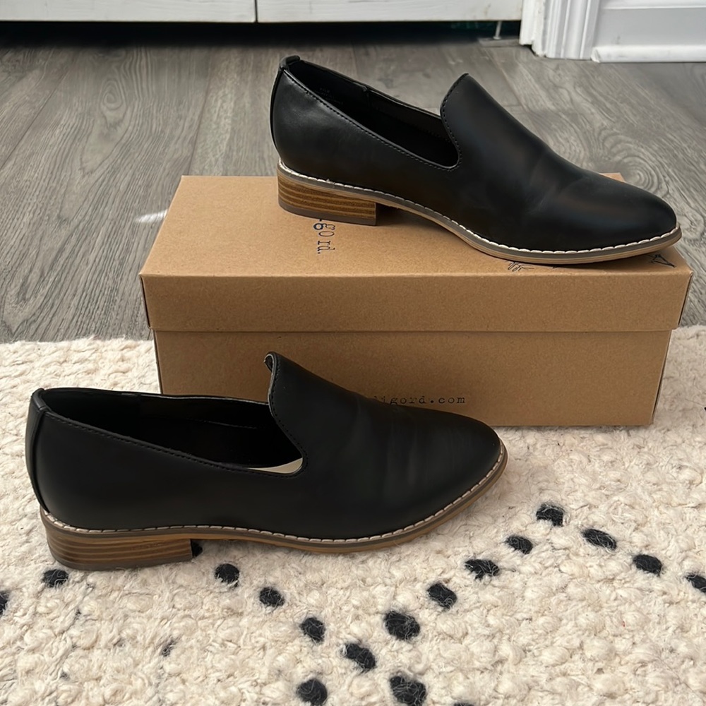 Black Slip Ons
